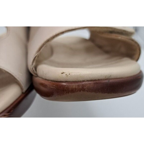 SAS Quatro Tripad Comfort Slingback Sandals Bone 3 Strap Women Size 9.5 N Beige - Picture 8 of 16